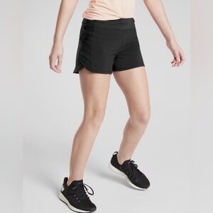 Athleta Girl Black Record Breaker 3" Short XL/14